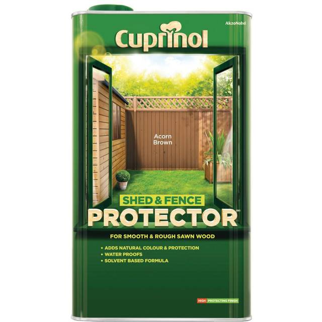 Cuprinol Shed Fence Protector Acorn Brown 5 Litre