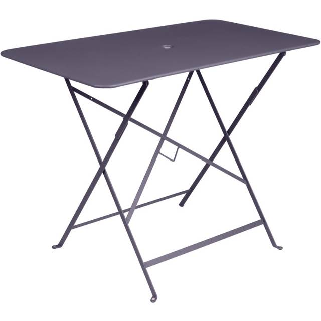 Fermob - Table rectangulaire Bistro - Bleu - Acier laqué - Designer Frédéric Sofia