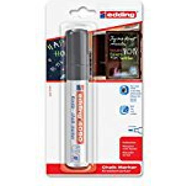 edding 4090 Chalk Marker Black Extra Broad Chisel 4-15 mm