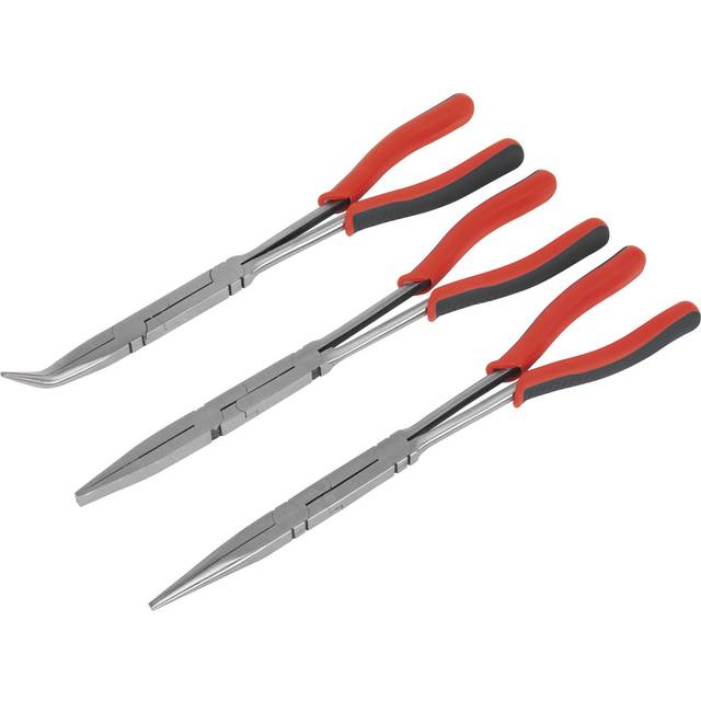 Double Joint Pliers Set 3pc Long Reach 335mm