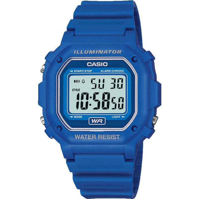 Casio Blue Resin Strap Watch
