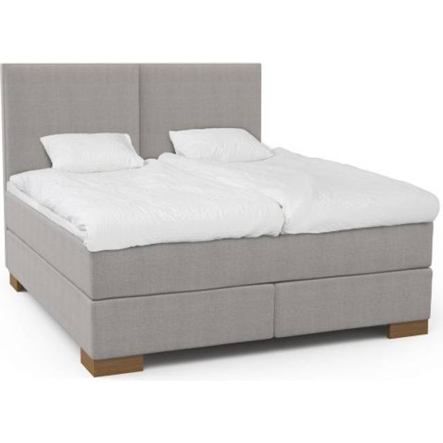 Ekens Elegans Kontinentalsäng 105x200 Grå - Granit (105x200)
