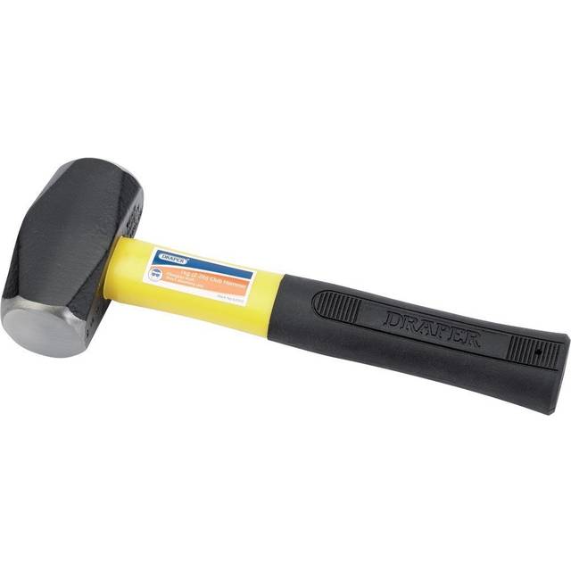 Draper 63350 1kg (2.2lb) Fibreglass Shaft Club Hammer