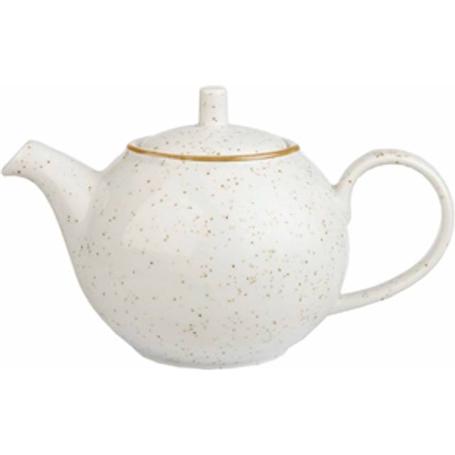 Churchill Stonecast Barley White Beverage Pot 42.60cl- you get 4