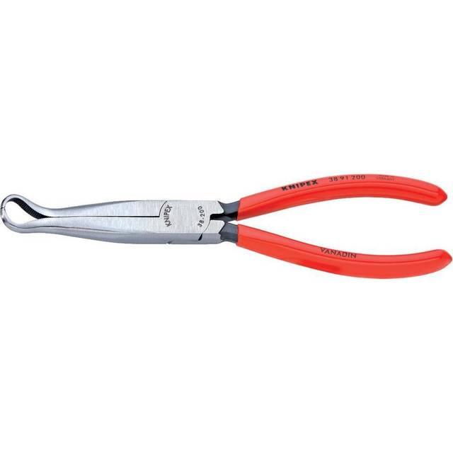 Mechanikerzange L.200mm Form, 9 45Grad gew.Ku.-Überzug KNIPEX