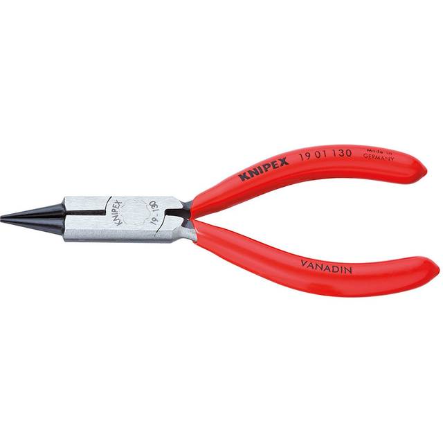 Knipex 19 01 130 Round Nose Pliers With Cutting Edge (Jewellers' P...