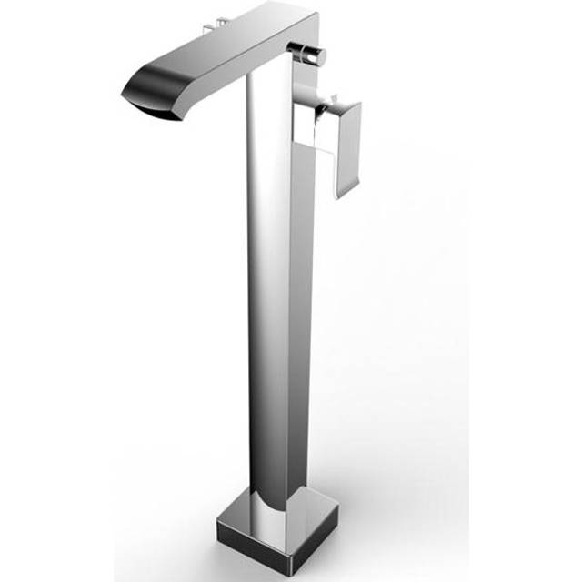 Bristan descent freestanding bath shower mixer chrome + shower head