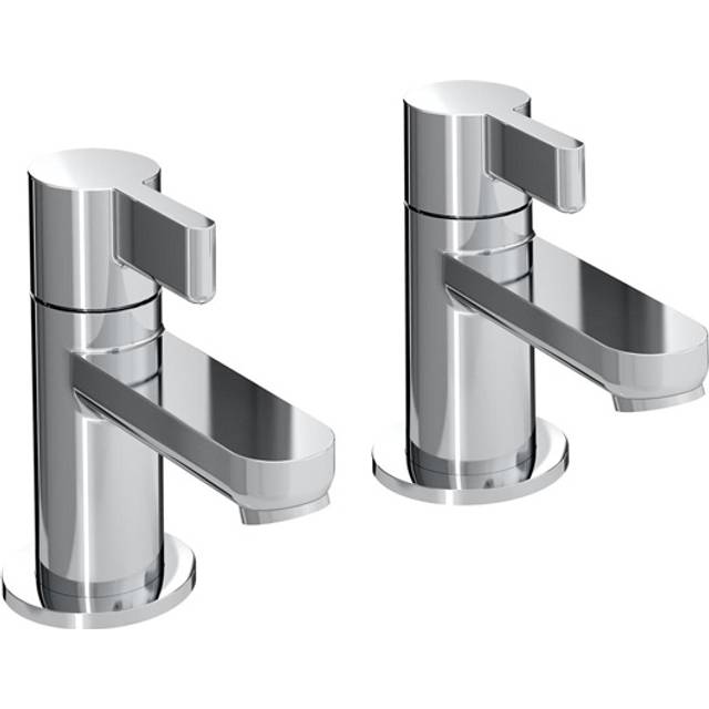 Clio Deck Basin Mixer - Chrome (8.7cm)
