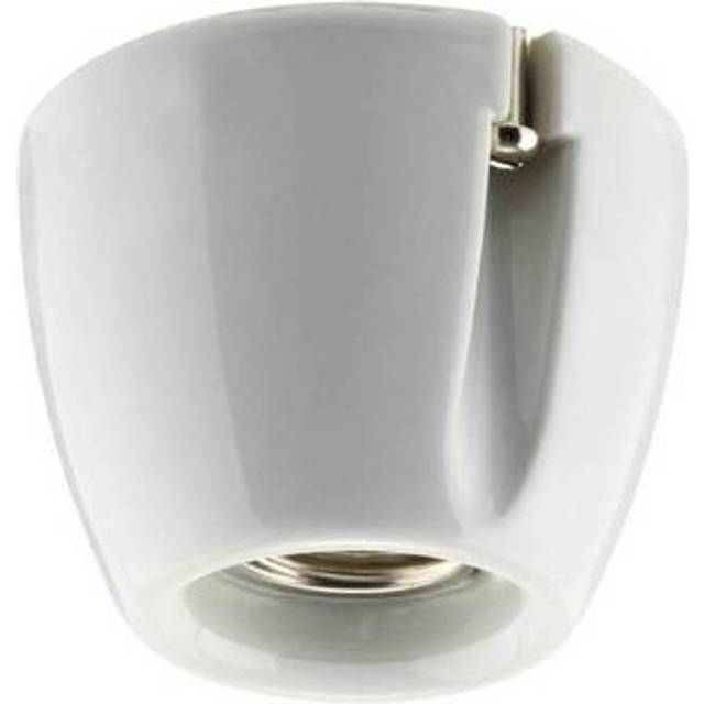 Ifö Electric 52702-000-10 Lamphållare rak, E27, 100W Vit