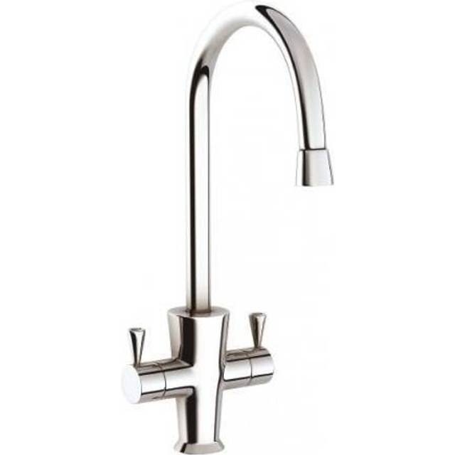 Carron Phoenix Flora Twin Lever Chrome Kitchen Tap 115.0254.459