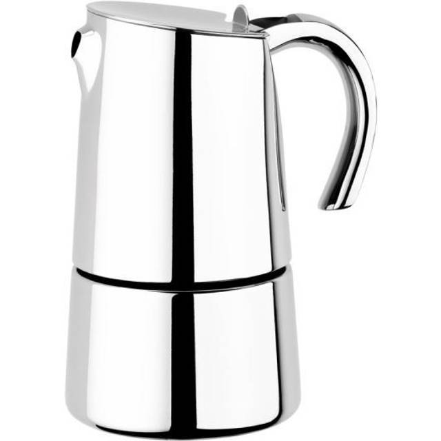 BRA Bella – kaffebryggare, 2 koppar, 18/10 rostfritt stål 10cups SILVER