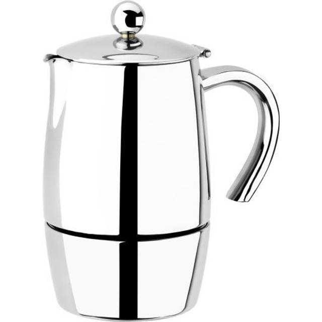 BRA Magna – kaffebryggare, 6 koppar, 18/10 rostfritt stål 10cups SILVER