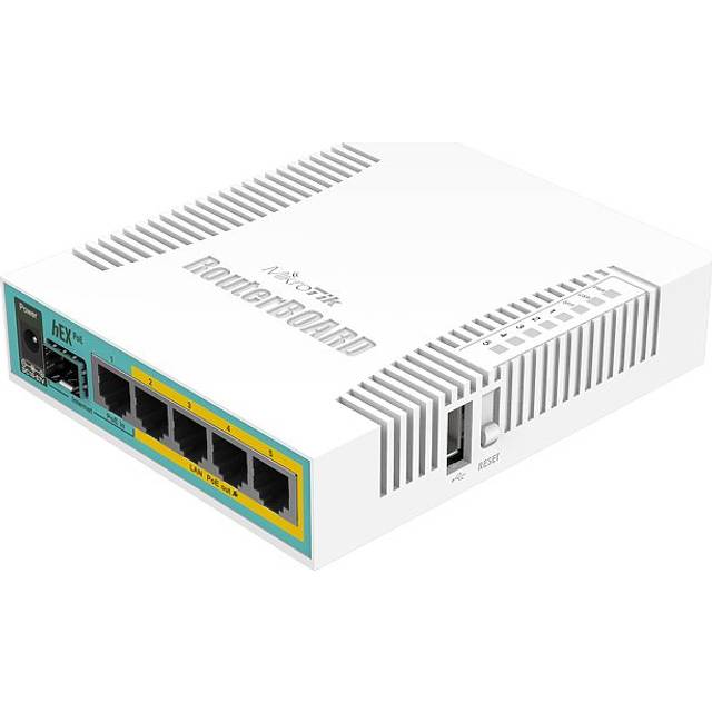 Mikrotik RB960PGS hEX PoE Wired Router White (RB960PGS)