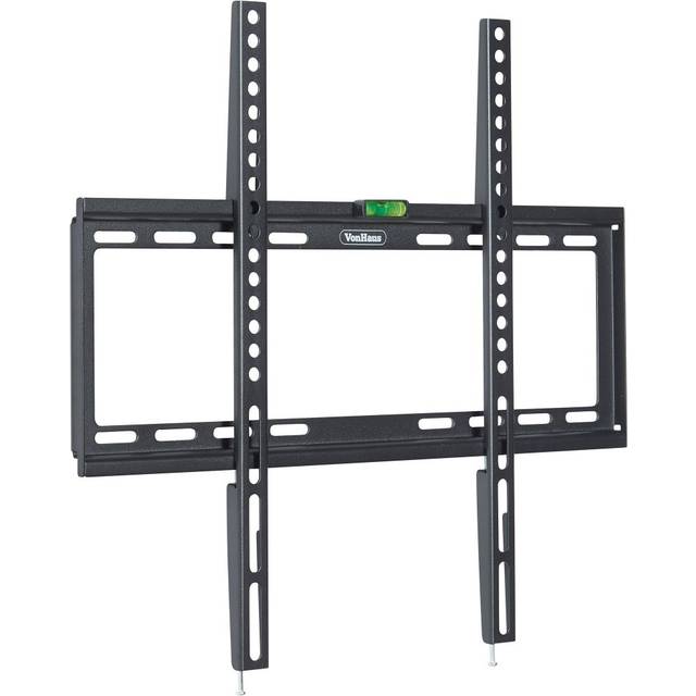 Vonhaus 32-65 Inch Flat-To-Wall TV Bracket, Black