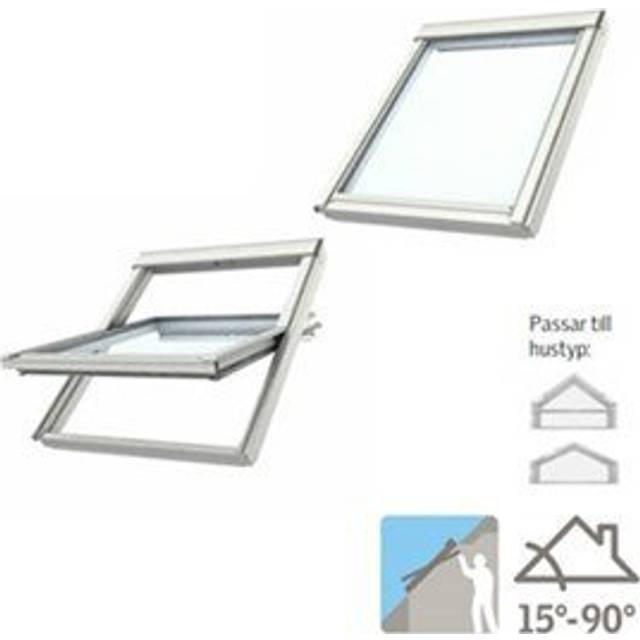 Velux Centre Pivot Roof Window - Polyurethane - 550 x 778 - GGU CK02 0066