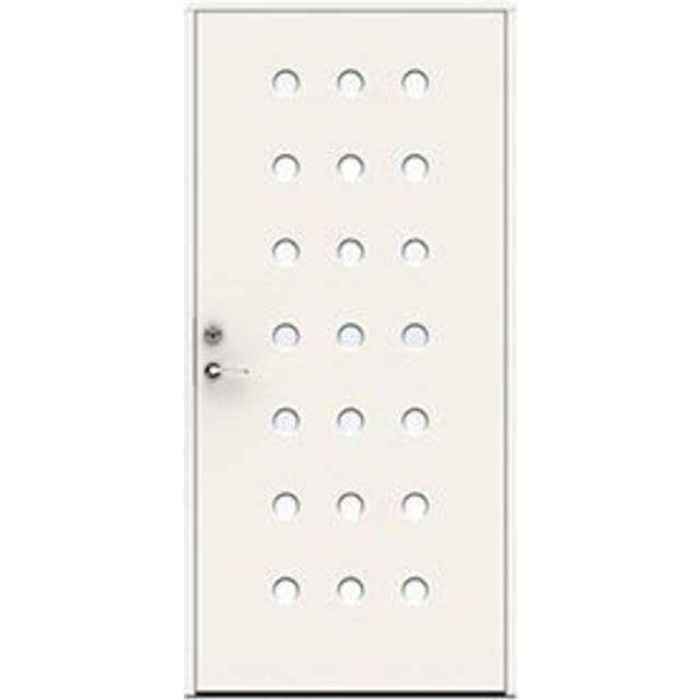 Ytterdörr Swedoor Character Domino Vit (9 x 21, Vänsterhängd)
