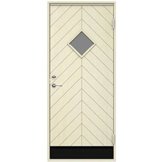 Swedoor Trysil Glas & Sparkplåt Varmförrådsdörr 1878x788 mm