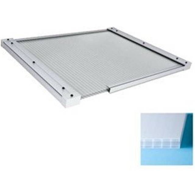 Kanaltak Komplett Opal Alu 10 mm – 4,0 x 3,262 m