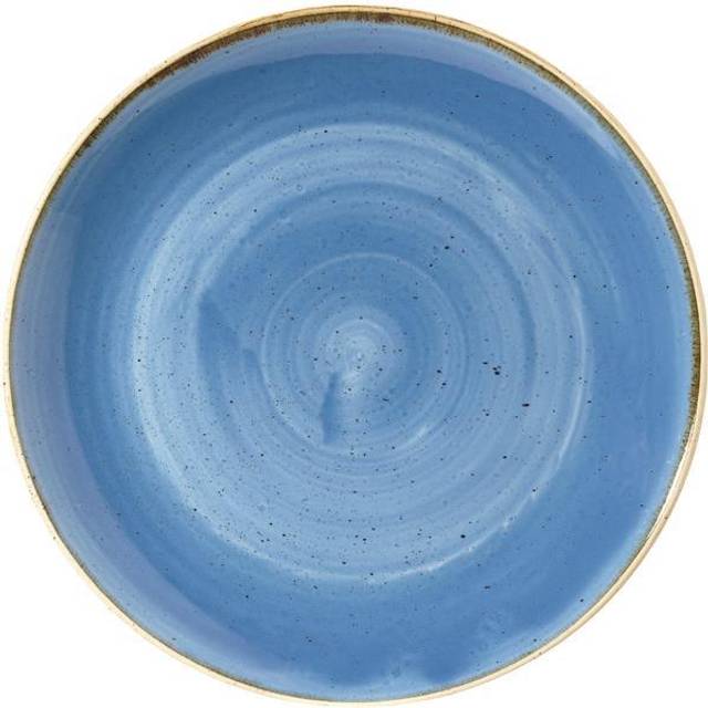 Churchill Stonecast Round Coupe Bowl Cornflower Blue 311mm (Pack of 6)