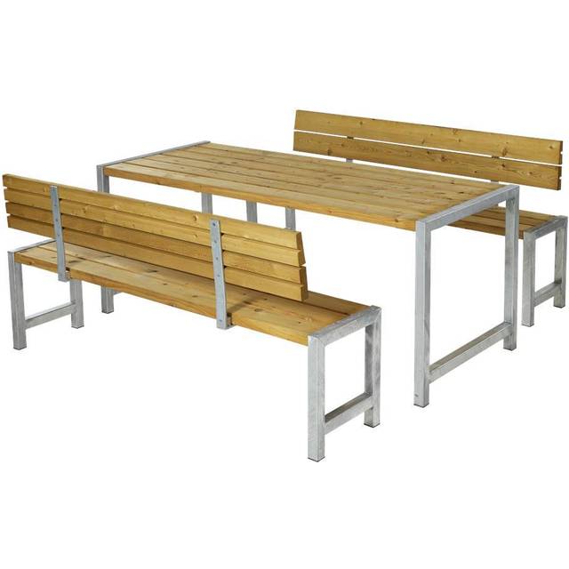 Plus plankset med ryggstöd, Natur