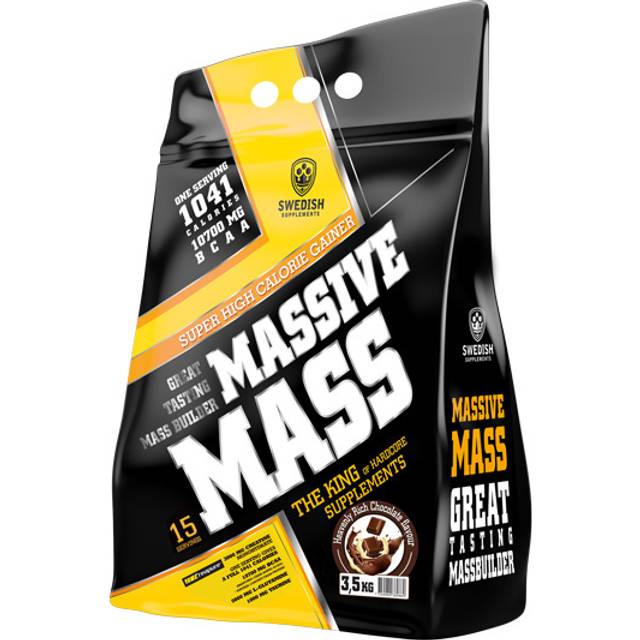 Swedish Supplements - Massive Mass, Heavenly Rich Chocolate - 3500 g