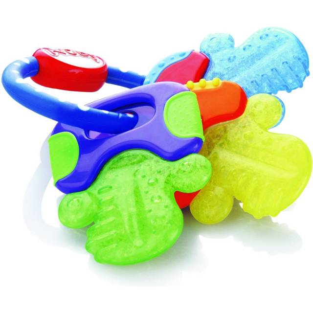 Nuby Icybite Mordedor Llaves 3M+ Azul 1 Un