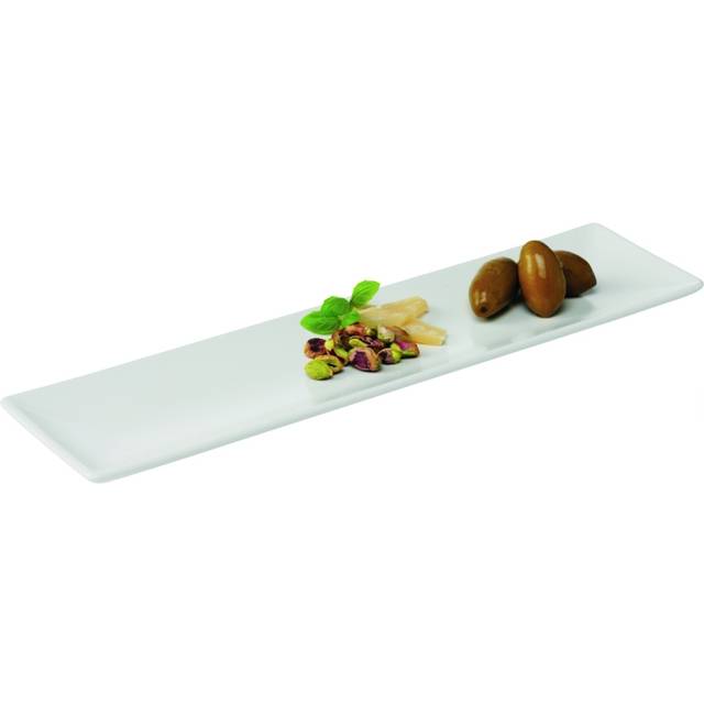 Aida - Quadro tallrik rektangulär 30x8 cm svart
