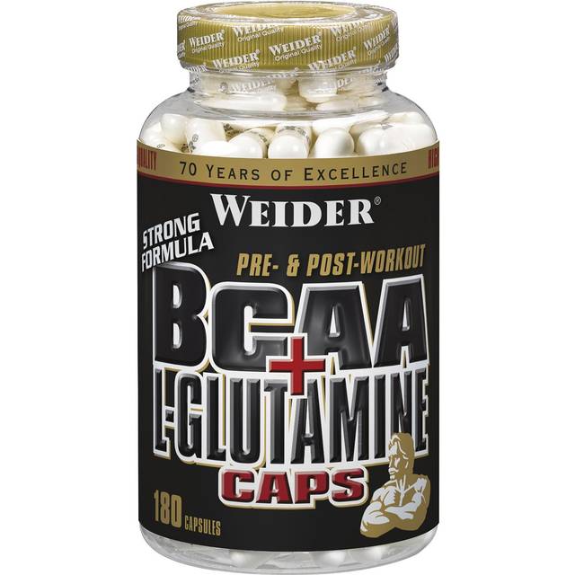 Weider - BCAA + L-Glutamine Caps - 180 caps