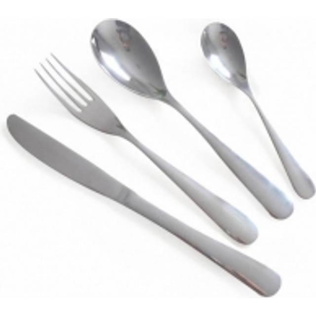 Russell Hobbs BW02842 16-Piece Deluxe Vermont Cutlery Set, Stainless Steel