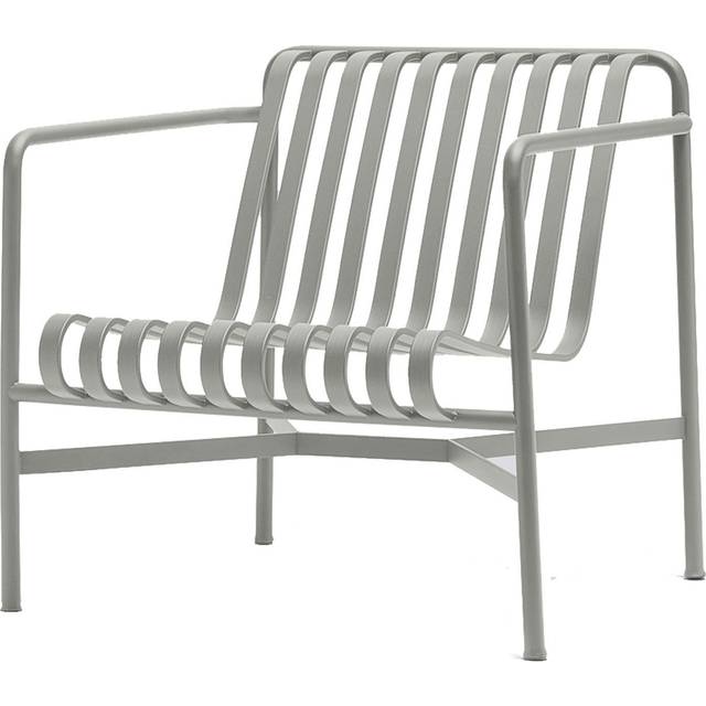 HAY - Palissade låg loungestol - Iron Red - Loungestolar - Ronan &amp; Erwan Bouroullec - Röd - Metall