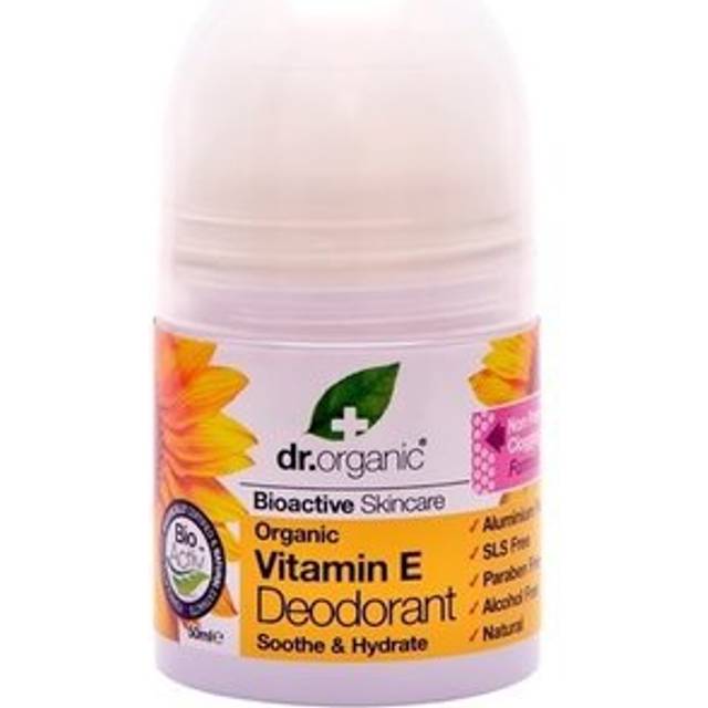 DR ORGANIC Vitamin E Deodorant Unisex, 50 ml