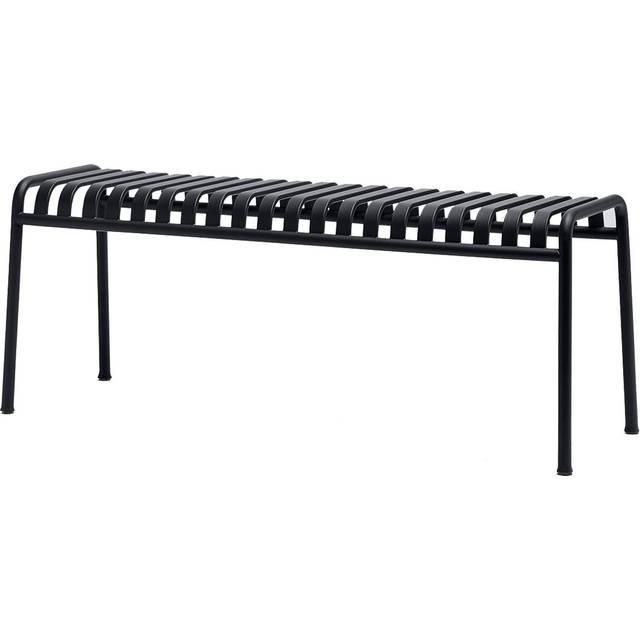 HAY - Palissade Garden Bench - olivgrün/pulverbeschichtet/BxHxT 120x45x42cm - olive (45.0 x 120.0 x 42.0cm)