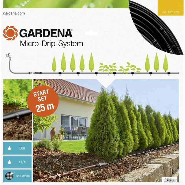 Gardena MICRO DRIP M Above Ground Water Irrigation Starter Set