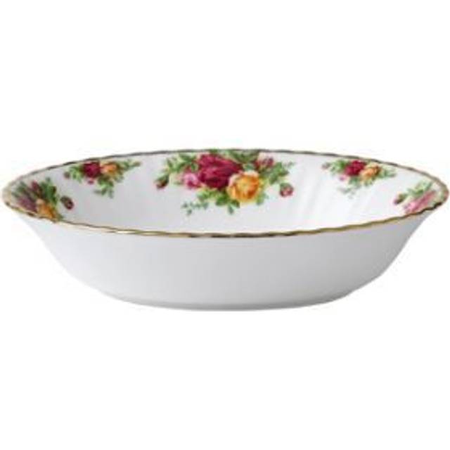 Royal Albert, Old Country Roses - Oval Dish - White