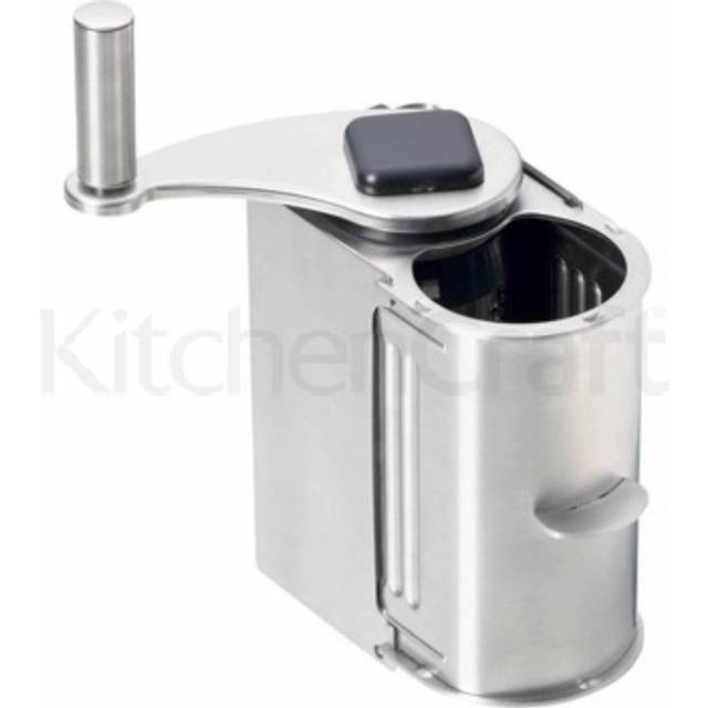 Italian Stainless Steel Parmesan Grater - Silver - One Size