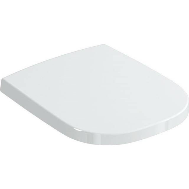 Ideal Standard T639201 Toilet Seat Soft Close Hinges Stainless Steel White