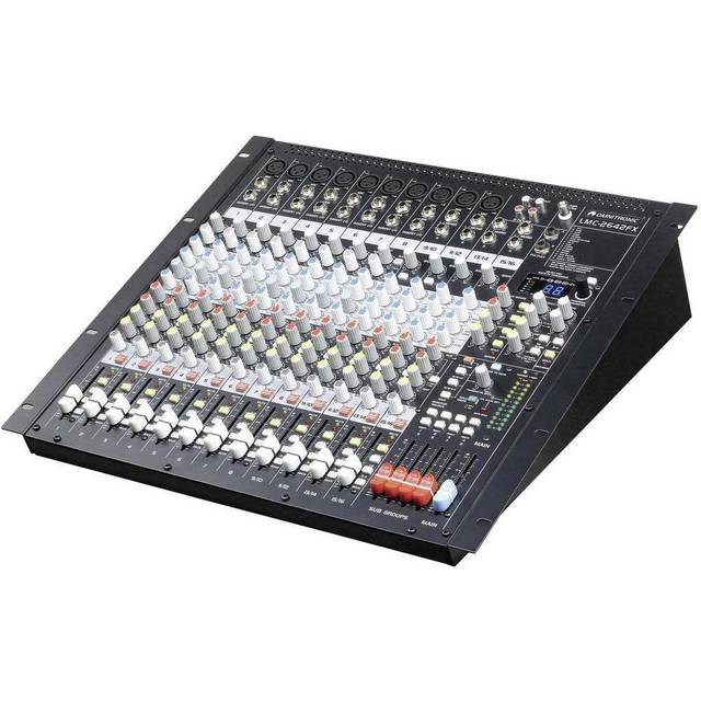 Omnitronic LMC-2642FX Mixerkonsol Antal kanaler:16 USB-anslutning