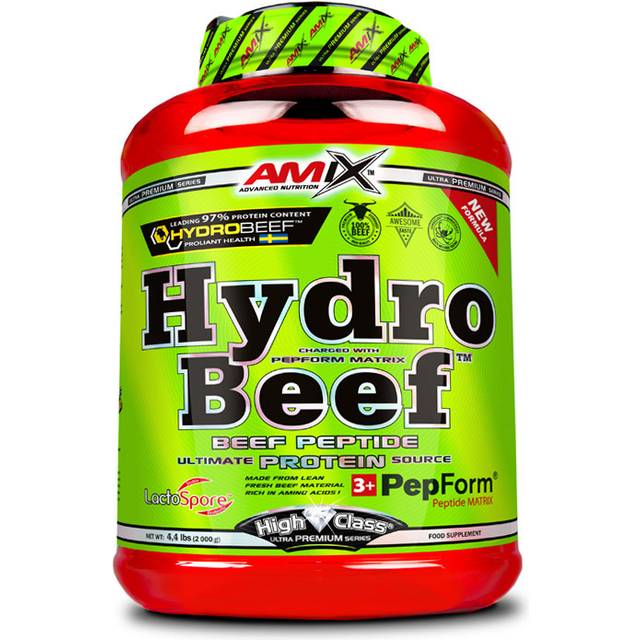 Amix - HydroBeef™ Peptide Protein, Mocha Choco & Coffee - 2000 g