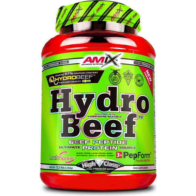 Amix - HydroBeef™ Peptide Protein, Peanut Chocolate Caramel - 1000 g
