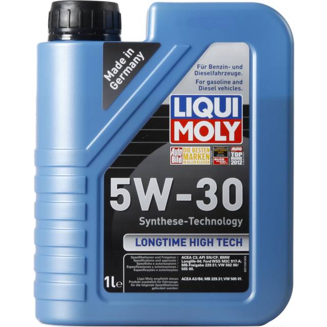 Liqui Moly Longtime High Tech 5W-30 1l Motorolja 1136 BMW: 5 Touring, X5, 3 Sedan, MERCEDES-BENZ: C-klass Coupe, C-klass T-modell, AUDI: A4 B8 Avant