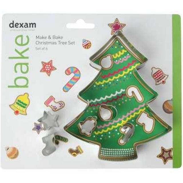 Dexam Make & Bake Christmas Tree Set, Set of 6