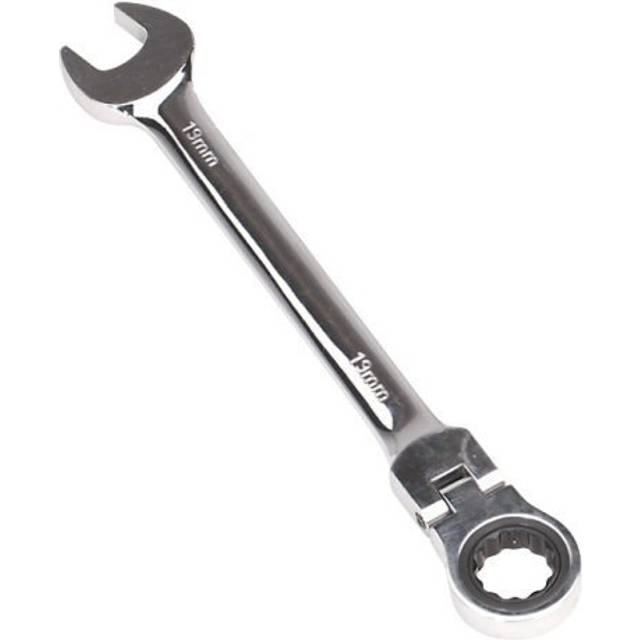 Sealey Flexi-head Ratchet Combination Spanner 19mm