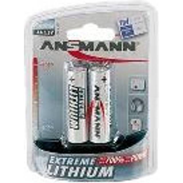 Ansmann Extreme Lithium Range 2 x AA Batteries