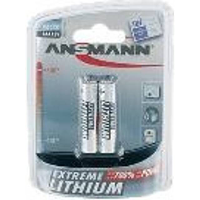 Ansmann Batteri AAA (R03) Extreme Litium 1150 mAh 1.5 V 2 st