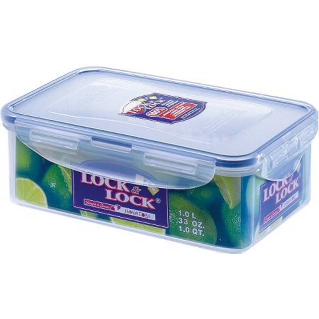 Lock & Lock 1L Food Storage Container - Rectangular HPL817