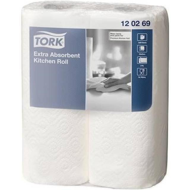 Tork Extra Absorbent Kitchen Roll 2-Ply (24 Pack)