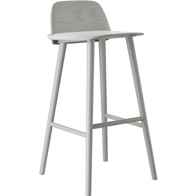 Muuto Nerd barstol 75 cm Tan rose