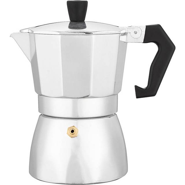 Grunwerg ECM-09 Italian Style Aluminium Espresso Coffee Maker, 9 Cup (360ml)