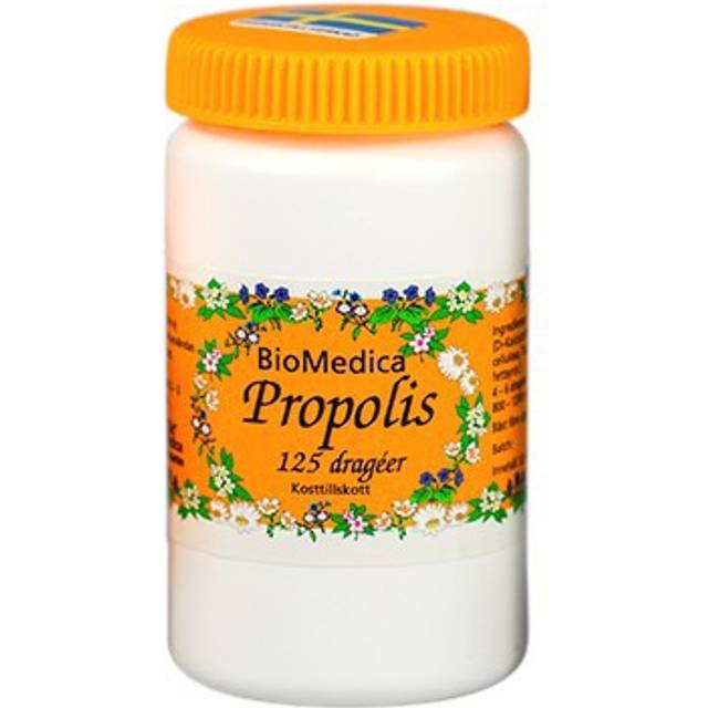 Biomedica Propolis 125 tabletter
