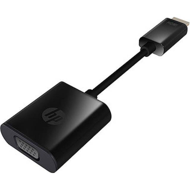 HP HDMI to VGA Display Adapter - Videokort - HD-15 (VGA) hona till HDMI hane